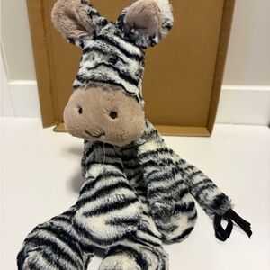 RETIRED - Jellycat Merryday Zebra | Floppy Limbs | Excellent Condition